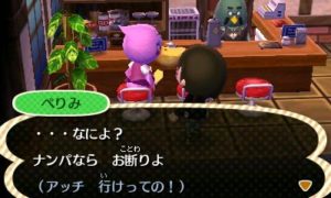 とび森 喫茶ハトの巣観察日記 中二病堕天使の 空想書斎